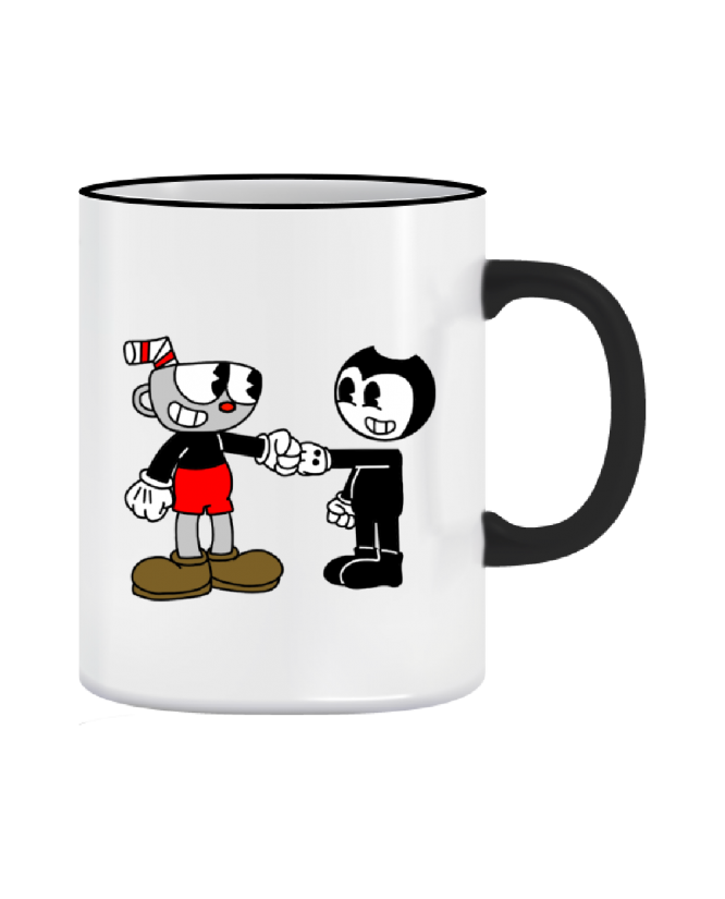 Puodelis  Cuphead and Bendy